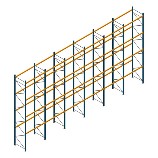 palletstelling rij